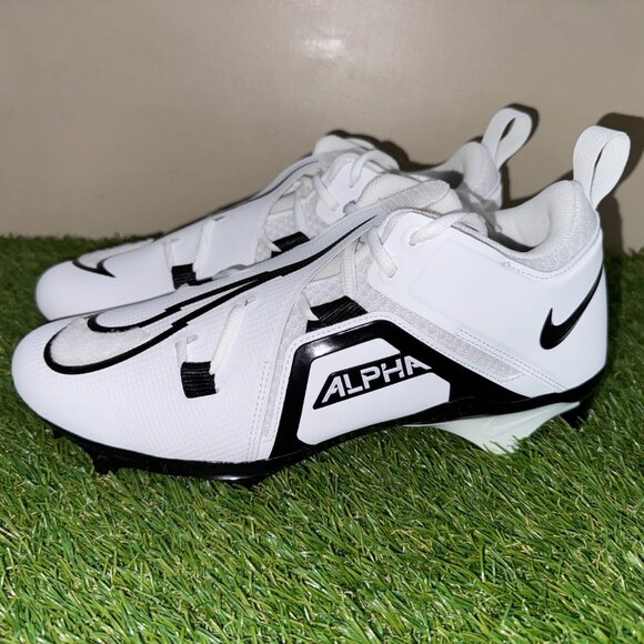 Nike Alpha Menace Pro 3 Low PE Football Cleats FB6834-100 White Mens NEW main image 15